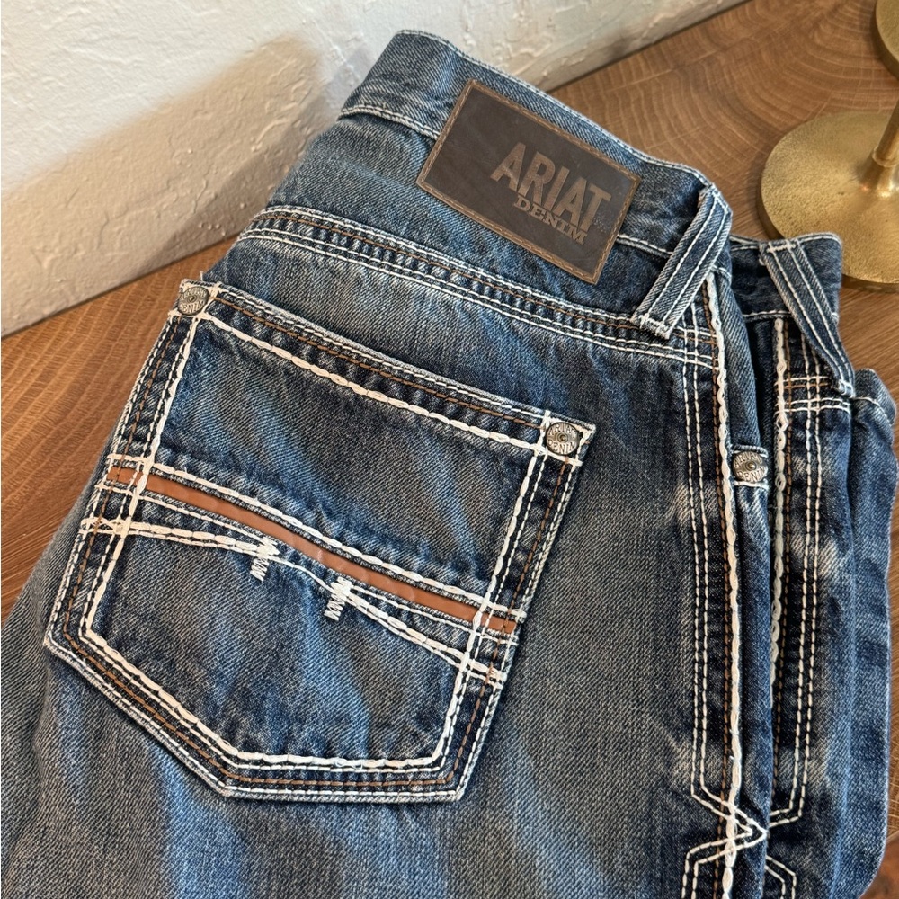 Ariat Men's Blue Denim Jeans 32/34